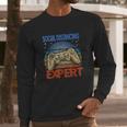 Social Distancing Expert Gaming Video Gamer Long Sleeve T-Shirt Gifts for Him