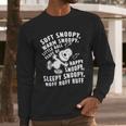 Soft Snoopy Warn Snoopy Happy Snoopy Long Sleeve T-Shirt Gifts for Him