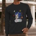 Sonic Cute Simple Black Long Sleeve T-Shirt Gifts for Him