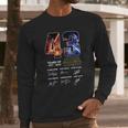 Star Wars 43 Years Anniversary Characters Signatures ForShirt Long Sleeve T-Shirt Gifts for Him