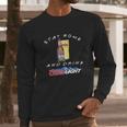 Stay Home And Drink Coors Light Coronavirus Shirt Long Sleeve T-Shirt Gifts for Him