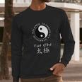 Tai Chi Chuan Chinese Martial Arts Yin Yang Long Sleeve T-Shirt Gifts for Him