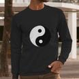 Tai Chi Yin Yang Symbol Long Sleeve T-Shirt Gifts for Him