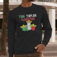 He Three Amigos Cinco De Mayo Drinker Long Sleeve T-Shirt Gifts for Him