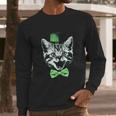 Tipsy Elves Funny Character And Leprechaun St Patricks Day Long Sleeve T-Shirt Gifts for Him