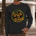 Trick Or Treat Bat Logo Long Sleeve T-Shirt Gifts for Him