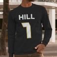 Truwear Spectacle Taysom Hill Black Signature Activewear Long Sleeve T-Shirt Gifts for Him