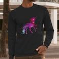 Unicorn Galaxy Squad Girls Funny Galactic Space Gift Long Sleeve T-Shirt Gifts for Him