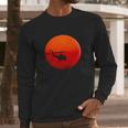 Vietnam Helicopter Sunset Long Sleeve T-Shirt Gifts for Him