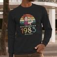 Vintage 1983 Limited Edition 1983 39Th Birthday 39 Years Old Long Sleeve T-Shirt Gifts for Him