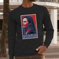 Vintage Scotus Amy Coney Barrett Poster Long Sleeve T-Shirt Gifts for Him