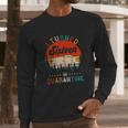 Vintage I Turned Sixteen 16Th Birthday Celebration In Social Distancing Long Sleeve T-Shirt Gifts for Him