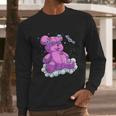 Voodoo Doll Pastel Goth Teddy Bear Witchcraft Halloween Long Sleeve T-Shirt Gifts for Him