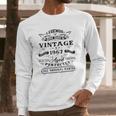 55Th Birthday Gift For Legends Born 1967 55 Years Old Vintage Long Sleeve T-Shirt Gifts for Him