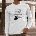 Alice In Wonderland My World Long Sleeve T-Shirt Gifts for Him