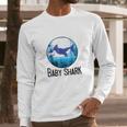 Baby Shark Matching Family Cute Long Sleeve T-Shirt Gifts for Him