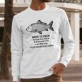 Born To Swim Ocean Is A Fuck Kill Em All 1989 Long Sleeve T-Shirt Gifts for Him