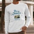 Brazil Rio De Janeiro Corcovado Brazilian Long Sleeve T-Shirt Gifts for Him