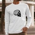 Cats On The Brain Cool Thinking About Cats Long Sleeve T-Shirt Gifts for Him