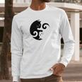 Cats Rule Simple Yin Yang Animal Graphic Long Sleeve T-Shirt Gifts for Him