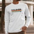 Columbia Area Code Vintage Retro Long Sleeve T-Shirt Gifts for Him