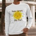 Here Comes The Sun Happy Summer Long Sleeve T-Shirt Gifts for Him