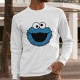 Cookie Monster Cartoon Long Sleeve T-Shirt Gifts for Him