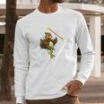 Cool Baton Twirling Turkey Twirler Thanksgiving Fun Long Sleeve T-Shirt Gifts for Him