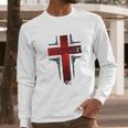 Deus Vult Knight Templar Vintage Long Sleeve T-Shirt Gifts for Him