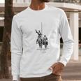 Don Quixote De La Mancha Y Sancho Long Sleeve T-Shirt Gifts for Him