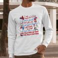 Dr Seuss I Will Teach On A Train I Will Teach In The Rain A Fox Shirt Long Sleeve T-Shirt Gifts for Him