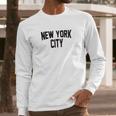 Printed New York City Long Sleeve T-Shirt Gifts for Him