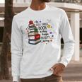 An Ella James Book A Day Keeps Reality Away Long Sleeve T-Shirt Gifts for Him