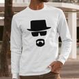 Gildan Heisenberg W White Face Long Sleeve T-Shirt Gifts for Him