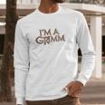 Grimm I Am A Grimm Comfortable Long Sleeve T-Shirt Gifts for Him