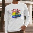 Holmes Beach Florida Vintage Retro Beach Sunset Gift Long Sleeve T-Shirt Gifts for Him