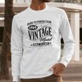 My Icon 1960 Vintage Model Born In Birth Long Sleeve T-Shirt Gifts for Him