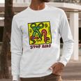 Keith Haring Stop Aids Long Sleeve T-Shirt Gifts for Him