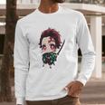 Kimetsu No Yaiba Demon Slayer Main Long Sleeve T-Shirt Gifts for Him