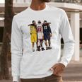 Kobe Jordan James The Greatest Of All Time Long Sleeve T-Shirt Gifts for Him