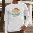 Lahaina Maui Vintage Sun Surf Throwback Vacation Long Sleeve T-Shirt Gifts for Him