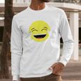 Laughing Tears Emojis Cute Happy Laugh Face Gift Long Sleeve T-Shirt Gifts for Him