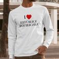 I Love Republica Dominicana Dominican Republic Long Sleeve T-Shirt Gifts for Him