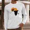 Majestic Elephant Strolling Into The Sun Africa Long Sleeve T-Shirt Gifts for Him