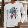 Mandalorian Helmet Reflection Long Sleeve T-Shirt Gifts for Him