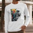 Marvel Ghost Rider Motorcycle Poster Long Sleeve T-Shirt Gifts for Him