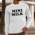 Mini Milk Oppai Anime Gift Long Sleeve T-Shirt Gifts for Him