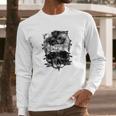 Muse Washed Out Skull The 2Nd Law Tshirt Long Sleeve T-Shirt Gifts for Him