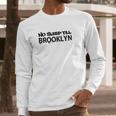 New York City Nyc Brooklyn Love Retro Big Apple Graphic Long Sleeve T-Shirt Gifts for Him