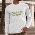 Pura Vida Costa Rica Surfing Beach Holidays Long Sleeve T-Shirt Gifts for Him